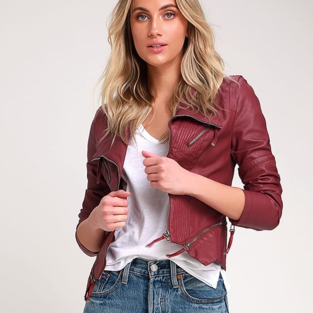Lulu’s Up On A Tuesday Vegan Leather Jacket